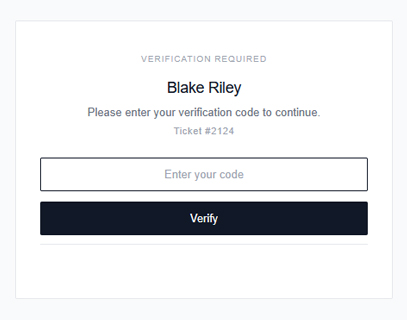 OaaS Contact Verification